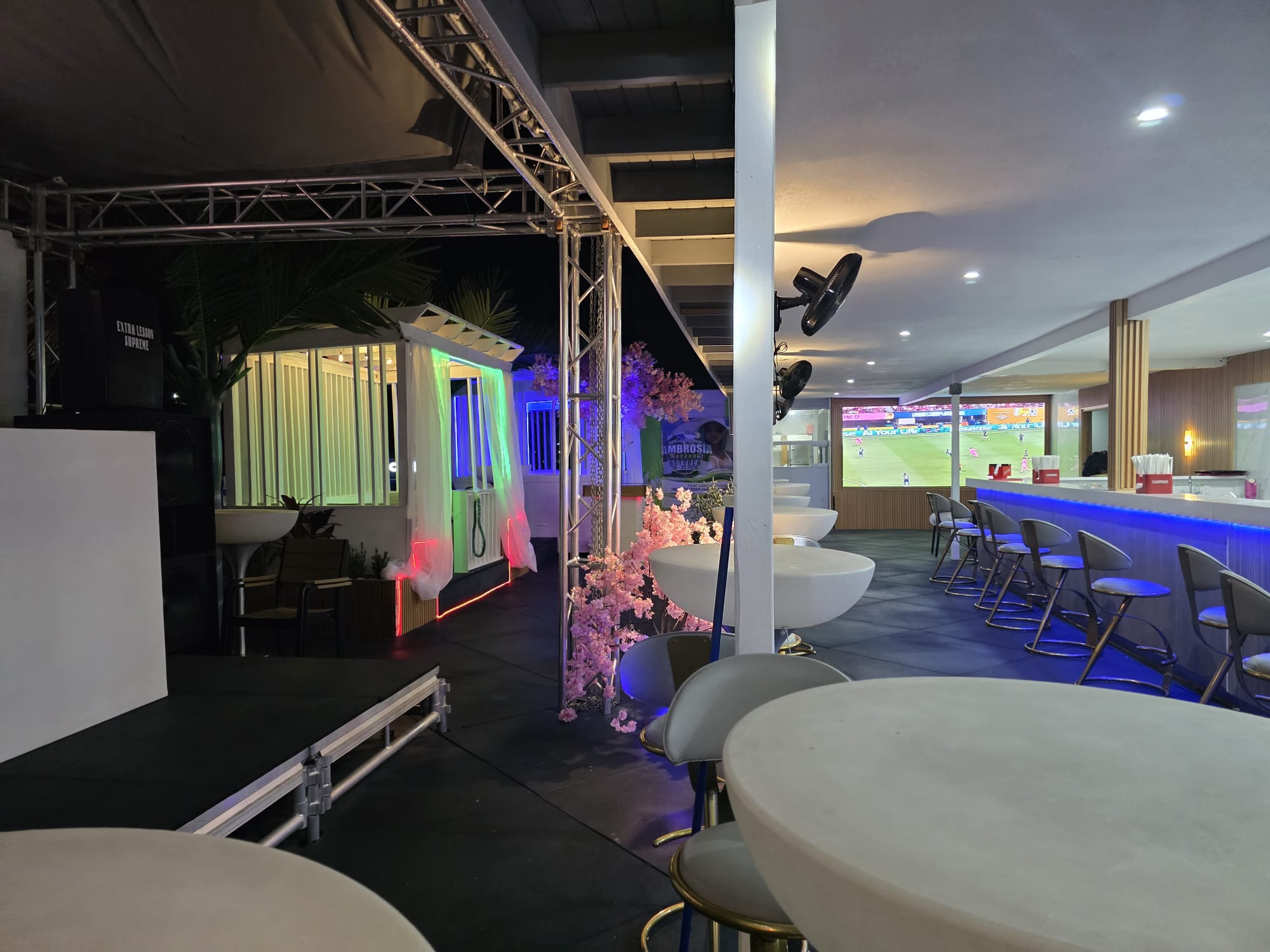 atmosphere at Cloud Olympia Restaurant and Lounge